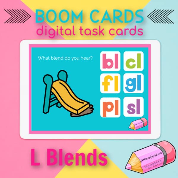 L Blend Boom Cards
