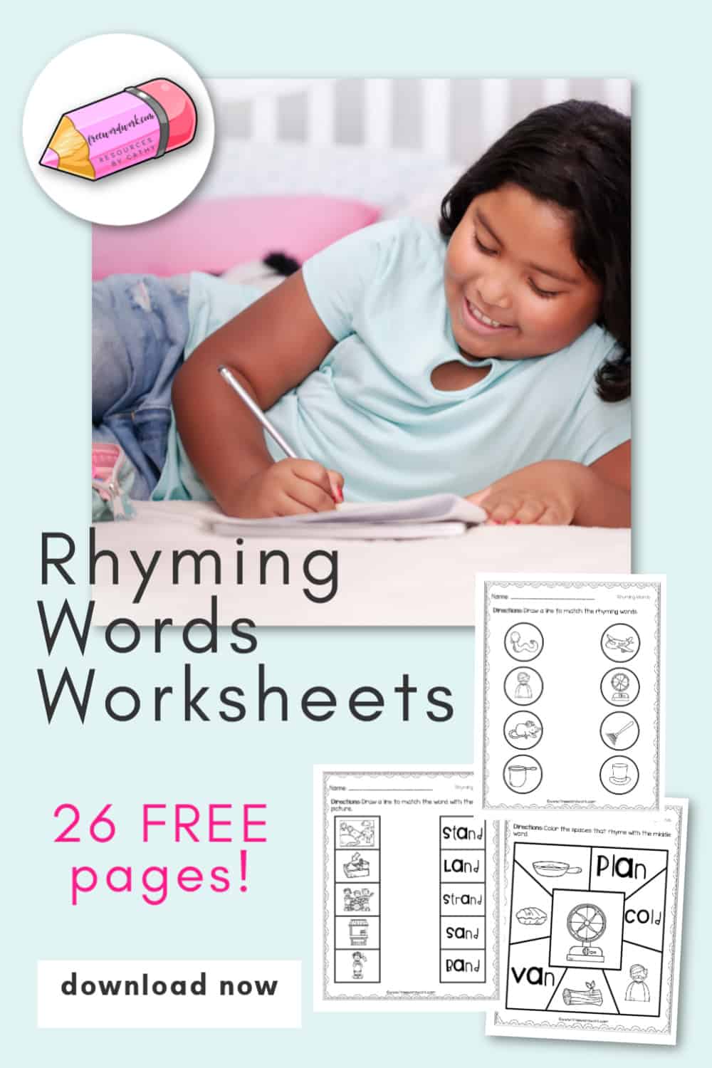 rhyming-words-worksheets-free-word-work