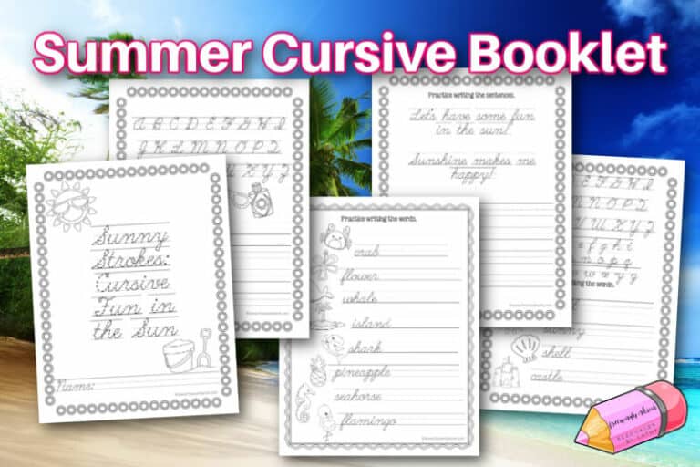 summer-cursive-booklet-free-word-work